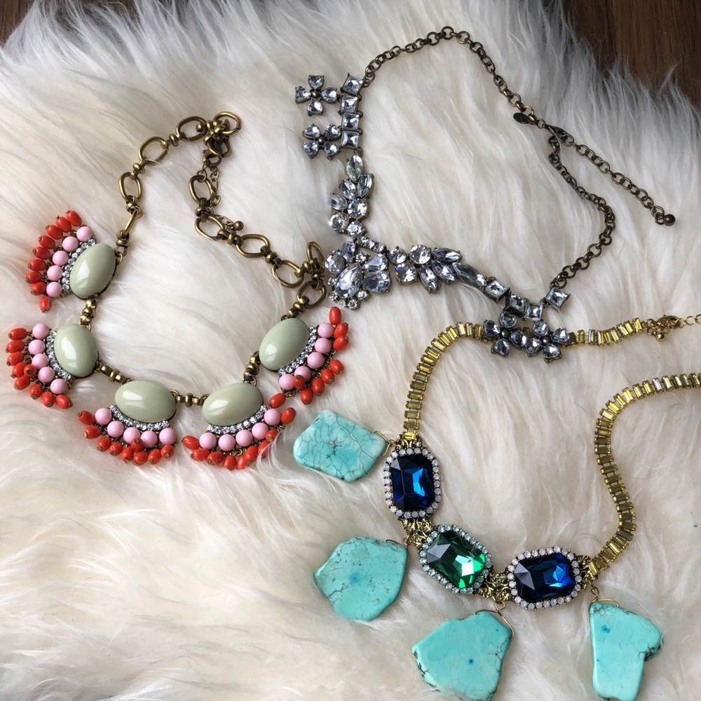 Lot of 3 - Statement Collar Necklaces